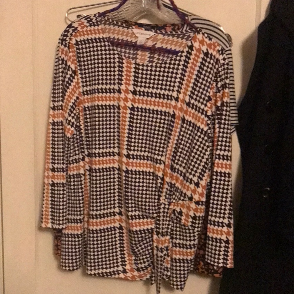 💕 Liz Claiborne Size Large / x-Large Lovely Ladies Long Sleeve Blouse 💕